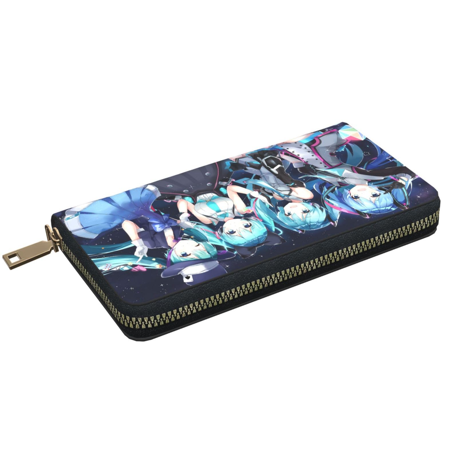 初音ミク 長財布 ラウンドファスナー ウォレット Amazon.co.jp: 財布 初音ミク 長財布 レザー ながざいふ 小銭入れ